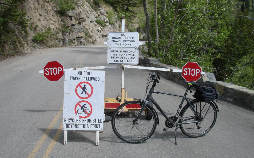 Glacier National Park Bike Riding