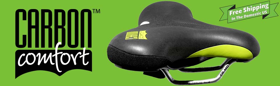 Carbon Comfort Bike Seat - The Most Comfortable Bike Seat