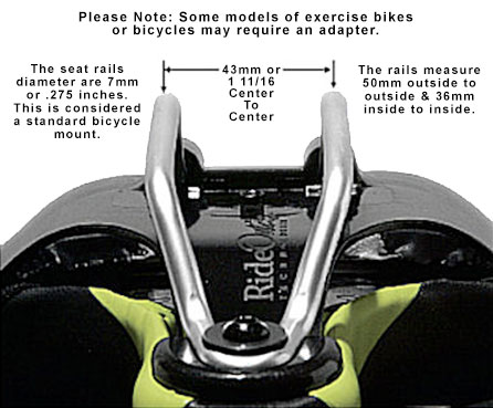 bike saddle size