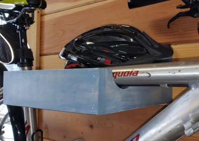 Wood Bike Hanger for Bicycle Storage