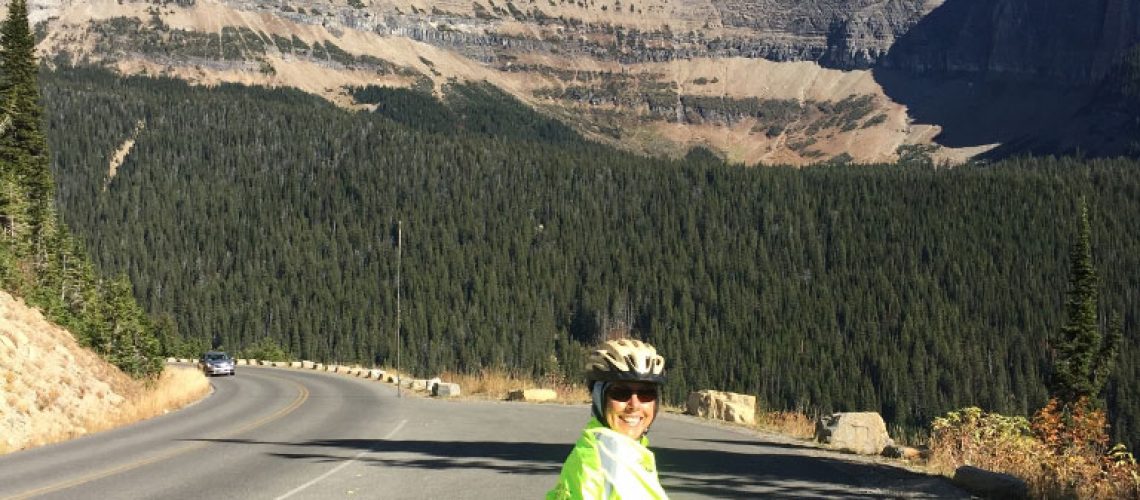 Bike Riding in Glacier National Park